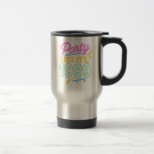 Taza De Viaje Fiesta Como Si Fuera 1999®™ – Voltaje Neon