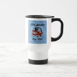 Taza De Viaje Fiesta de Jubilación Próximo Avión de Viaje de Ave