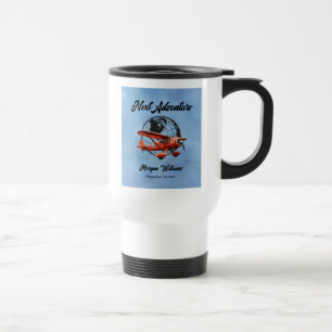 Taza De Viaje Fiesta de Jubilación Próximo Avión de Viaje de Ave