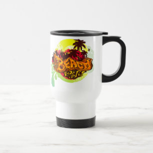 Taza De Viaje Fiesta de playa