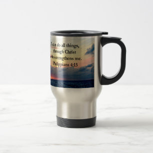 TAZA DE VIAJE FILIPINOS 4:13 DISEÑO DE SUNRISE