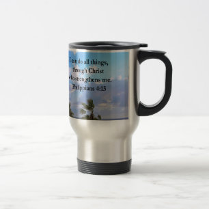 TAZA DE VIAJE FILIPINOS 4:13 ORACIÓN