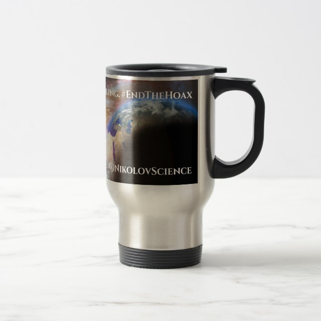 Taza De Viaje Fin de la tontería de viajes de RoseWrites (Derecha)