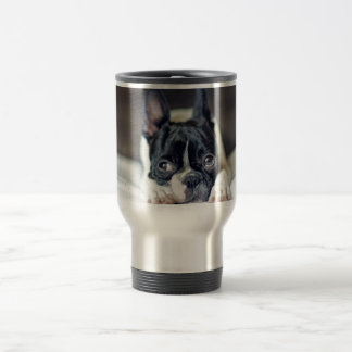 Taza De Viaje Fina la Boston Terrier