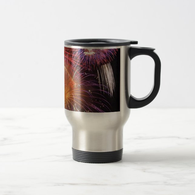 Taza De Viaje Final de fuegos artificiales (Derecha)