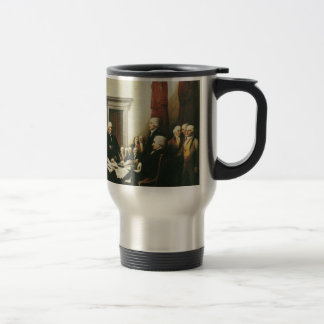 TAZA DE VIAJE FIRMA DE LA DECLARACIÓN DE INDEPENDENCIA
