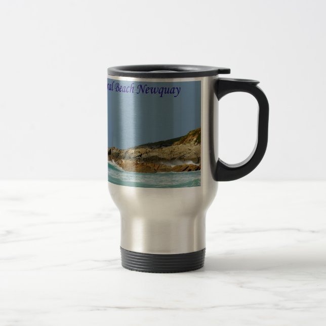 Taza De Viaje Fistral Beach Newquay Cornwall England (Derecha)