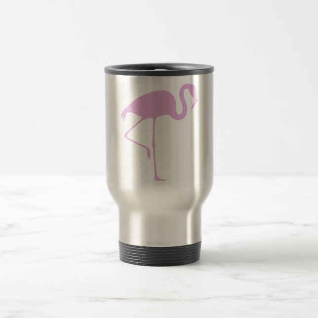 Taza De Viaje Flamenco rosado fabuloso (Centro)