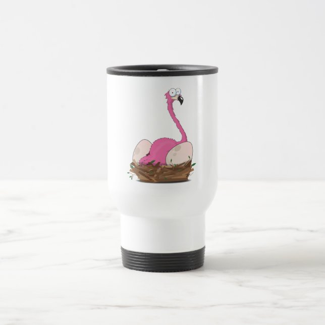 Taza De Viaje Flamencos (Centro)