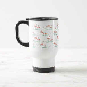 Taza De Viaje Flamingo Ocean Multi travel mug