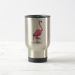 Taza De Viaje Flamingos