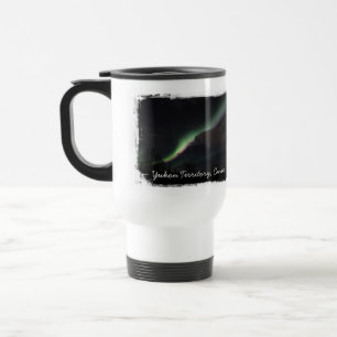 Taza De Viaje Flámula de Borealis de la aurora del ABS