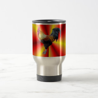 Taza De Viaje Flash del gallo