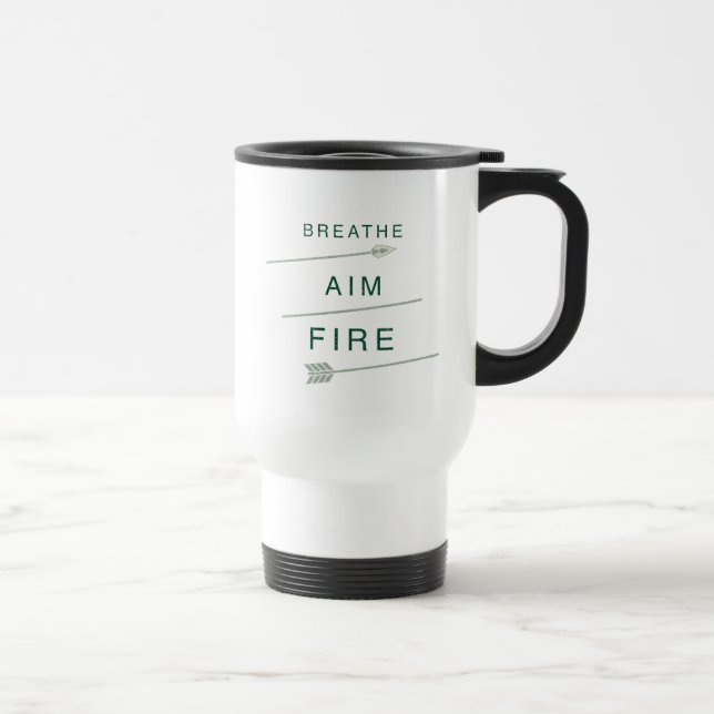 Taza De Viaje Flecha | Incendio con objetivo de respirar (Derecha)