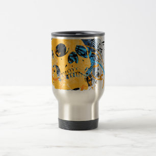 Taza De Viaje flechas retorcidas.