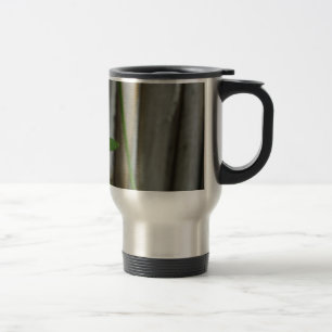 Taza De Viaje Flor amarilla Acero inoxidable Mug de viaje