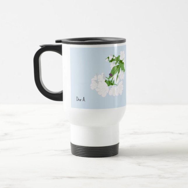 Taza De Viaje Flor de cerezo (Izquierda)