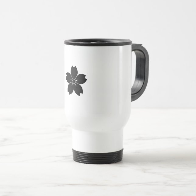 Taza De Viaje Flor de cerezo salvaje (Anverso derecho)