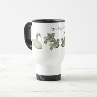 Taza De Viaje Flor De Cisón E Hibiscus Personalizada