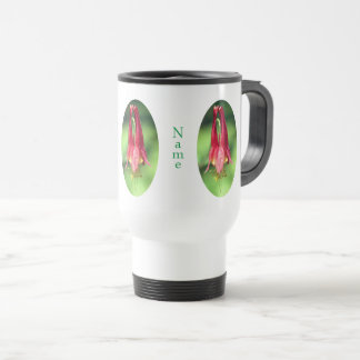 Taza De Viaje Flor de Columbina salvaje personalizada