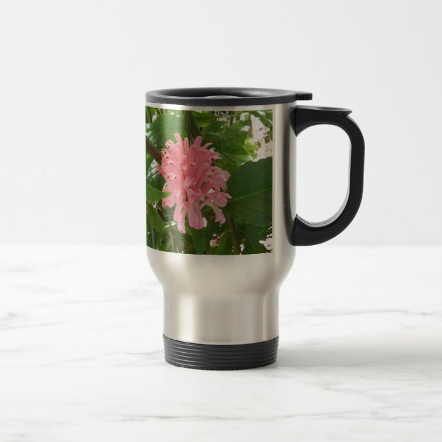 Taza De Viaje Flor de plumas brasileña (Derecha)