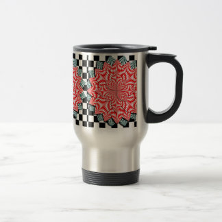 Taza De Viaje Flor digital por Kenneth Yoncich