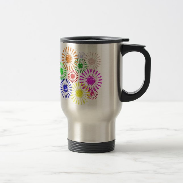 Taza De Viaje Flor en problemas (Derecha)