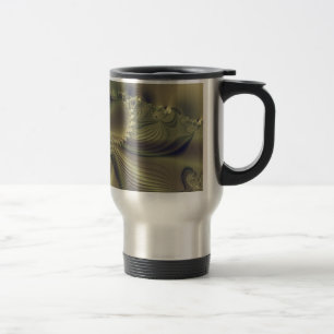 Taza De Viaje Flor Metálica
