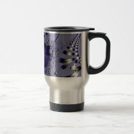 Taza De Viaje Flor Morada