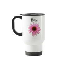 Flor violeta brillante personalizada