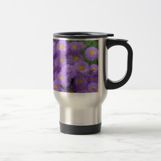 Taza De Viaje Floral Morado (Derecha)