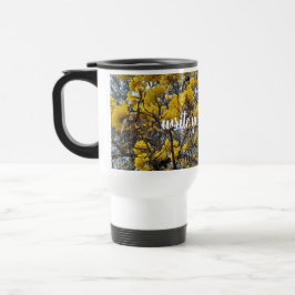 Taza De Viaje Florecer de la naturaleza