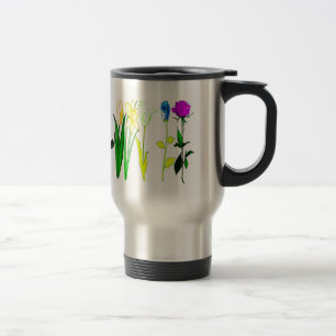 Taza De Viaje Flores