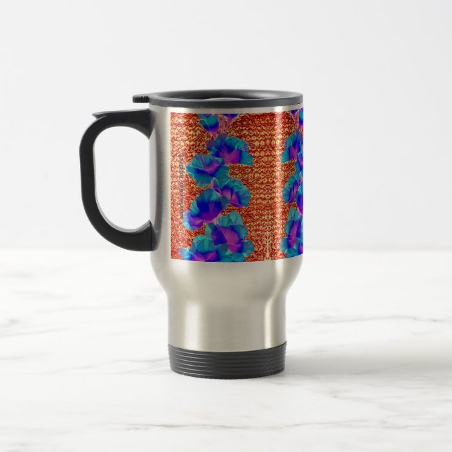 Taza De Viaje Flores (Izquierda)