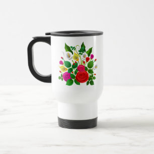 Taza De Viaje Flores acuáticas Bouquet-47149