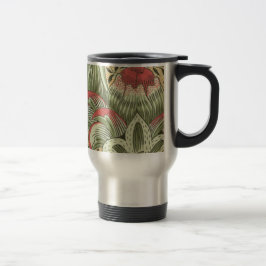 Taza De Viaje Flores de níquel de William Morris