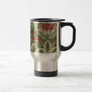 Taza De Viaje Flores de níquel de William Morris