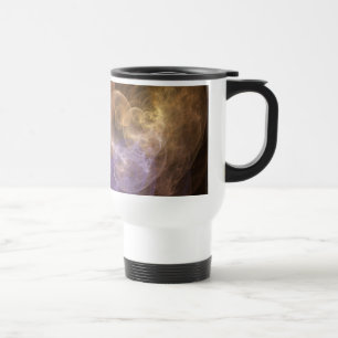 Taza De Viaje Flores Espaciales