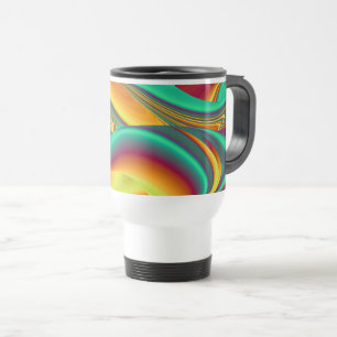 Taza De Viaje Flores Mágicas de Primavera Verano Otoño