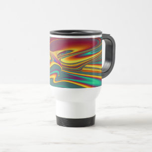 Taza De Viaje Flores Mágicas de Primavera Verano Otoño