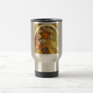 Taza De Viaje flores mucha