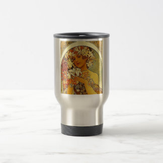 Taza De Viaje flores mucha