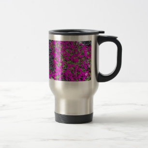 Taza De Viaje Flores rosas: Mugre de viaje
