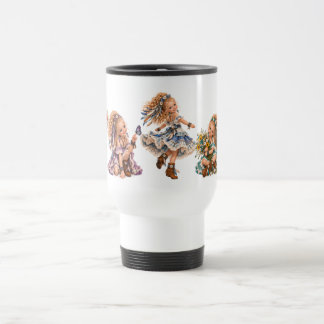 Taza De Viaje Flores silvestres y descaro: personaje de espíritu