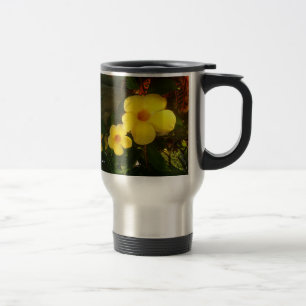 Taza De Viaje Florezca el jGibney amarillo 2014 de la playa del