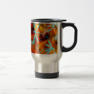 Taza De Viaje Flota del desierto de la libélula