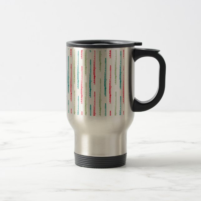 Taza De Viaje Flútas multicolores (Derecha)