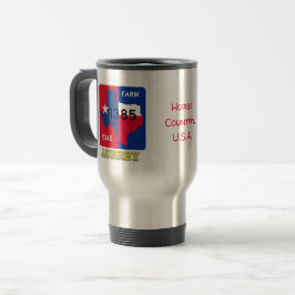 Taza De Viaje FM 1385, Aubrey, Texas, Travel Mug