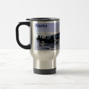 Taza De Viaje Focas asesinas de Alaska Sello