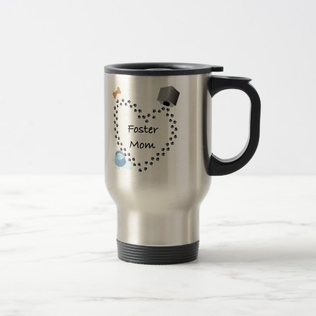 Taza De Viaje Fomente a la mamá (del perro) (Derecha)